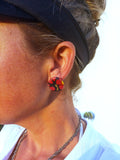 Vibrant Asymmetrical Earrings