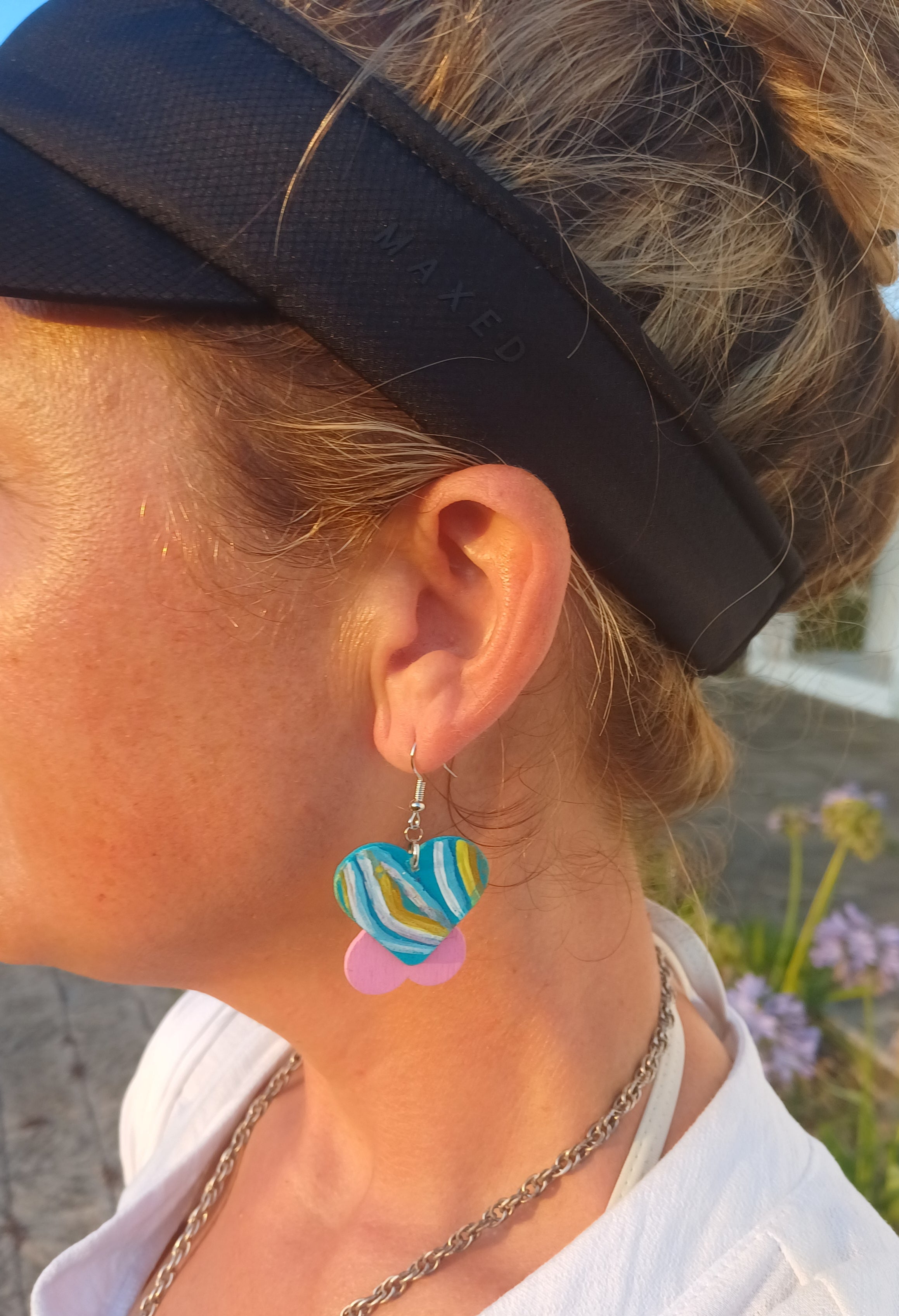 Hearty Butterfly Earring Set